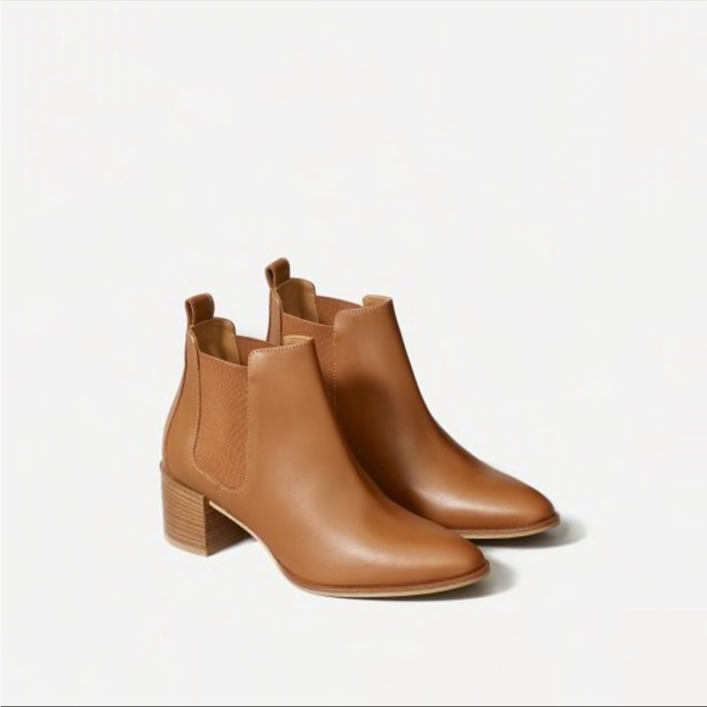 Everlane “Heel” leather boots